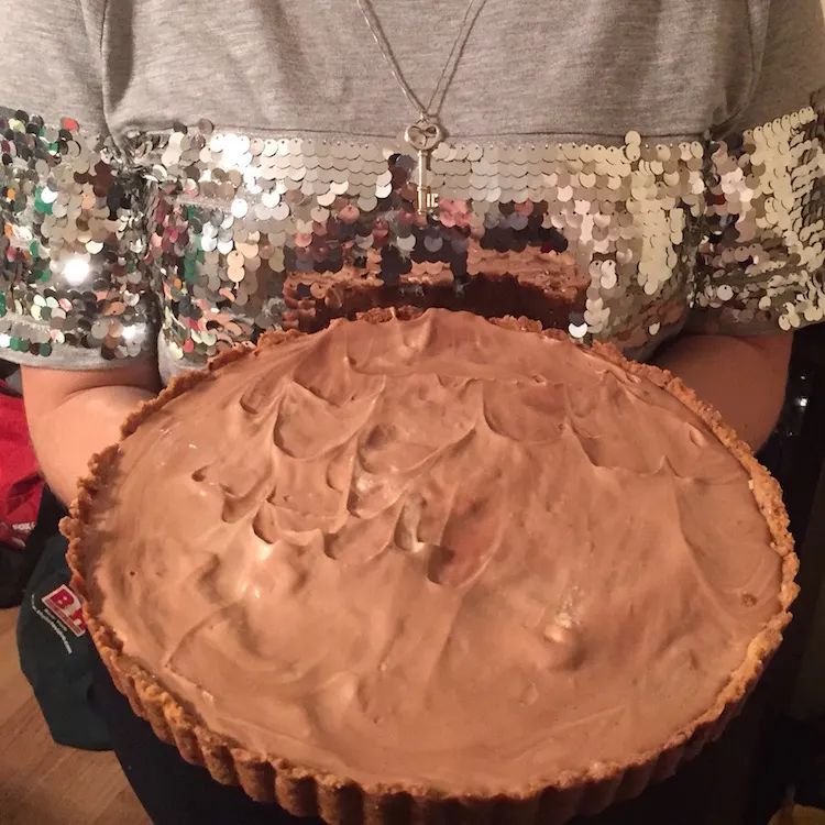 Peanut Butter Chocolate Mousse Pie
