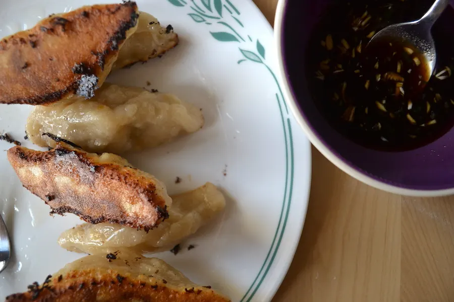 Dumplings are a late night favorite. Make them at home and enjoy them all the time. Full recipe on BigTasteTinySpace.com